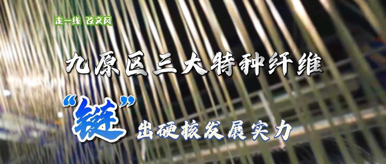 走一线改文风|九原区三大特种纤维“链”出硬核发展实力