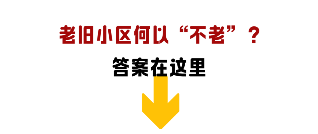 老旧小区何以“不老”？答案在这里