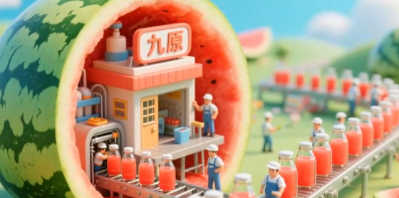 夏日九原，用AI西瓜打卡九原地标，一起清凉一夏！
